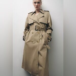 Zara Tan Trench Coat